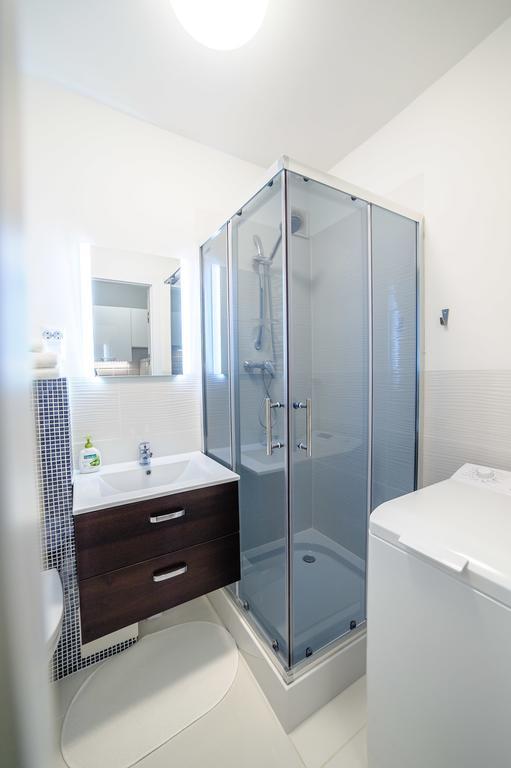 Apartament Grojecka Korotynskiego Appartement Warschau Kamer foto